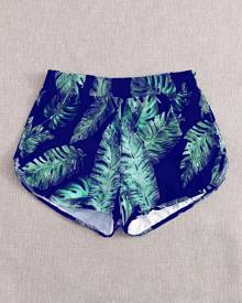 Tropical Print Bikini Bottom