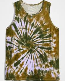 Men Tie Dye Tank Top