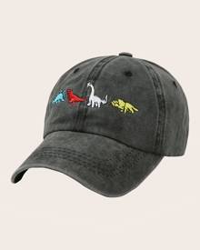 Men Dinosaur Embroidered Baseball Cap