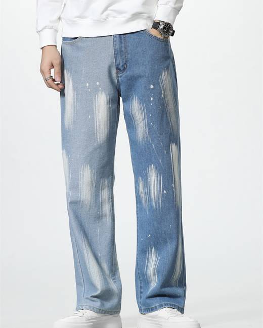 Jean stretch Bootcut La Redoute Homme Vêtements Pantalons & Jeans Jeans Baggy & Large 