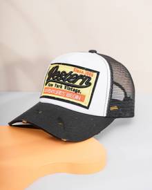 Men Letter Embroidered Baseball Cap