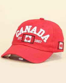 Men Letter Embroidered Baseball Cap