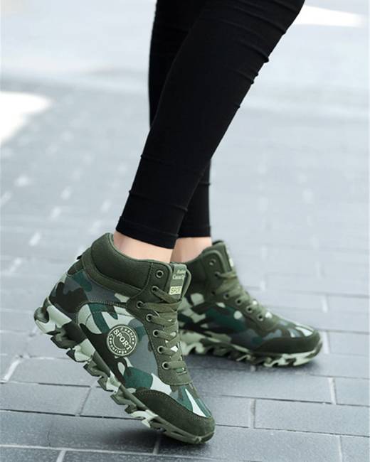 high heel wedge sneaker