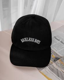 Men Letter Embroidered Baseball Cap