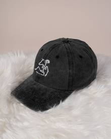 Men Skeleton Embroidered Baseball Cap