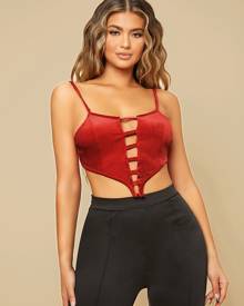 Cut Out Front Cami Top