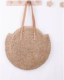 SHEIN Straw Circle Bag