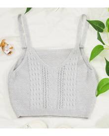 SHEIN Crop Cami Knit Top