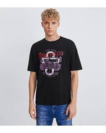 SHEIN Men Letter Graphic Print Tee