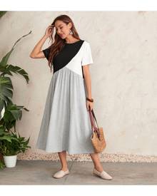 SHEIN Cut-and-sew Jersey Dress