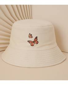 SHEIN Men Butterfly Print Bucket Hat