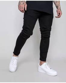 SHEIN Men Solid Skinny Jeans