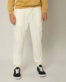 Slant Pocket Drawstring Waist Joggers