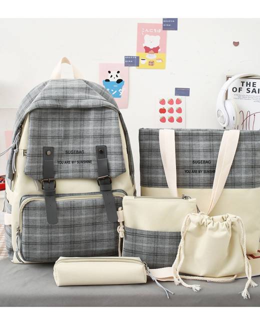 Grey Women's School Bags - Bags