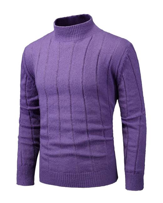 HERREN Pullovers & Sweatshirts Stricken Rabatt 97 % BROX SISTER Pullover Violett XXL 