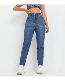 SHEIN High Waist Mom Jeans