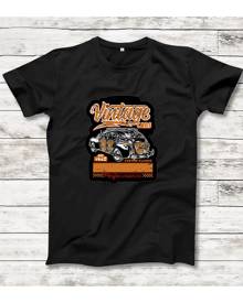 SHEIN Men Letter & Car Print Tee
