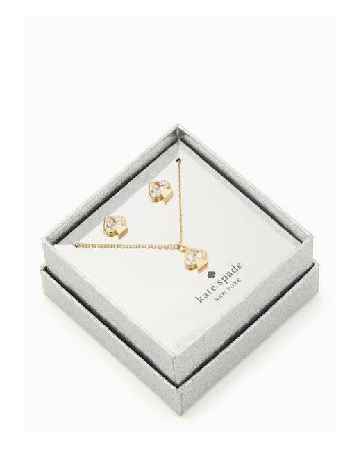 Kate Spade Spot the Spade Pave Charm Necklace Just $19 (Reg. $65) Today Only