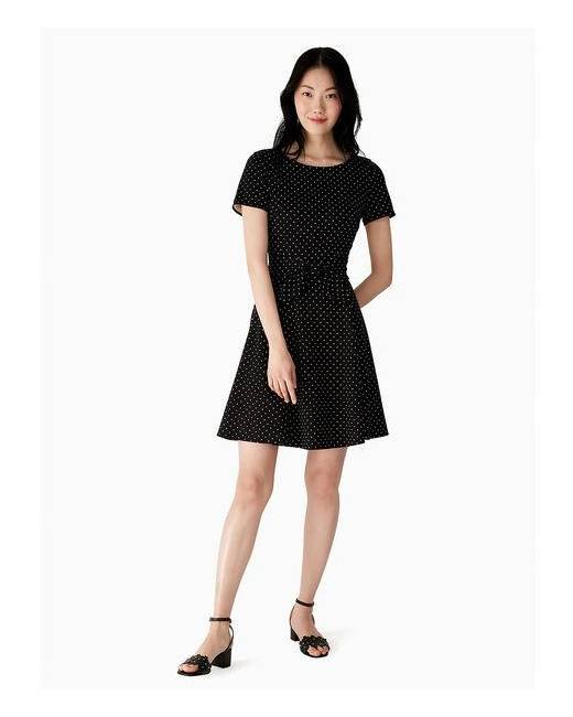 Leopard Jacquard Knott Dress