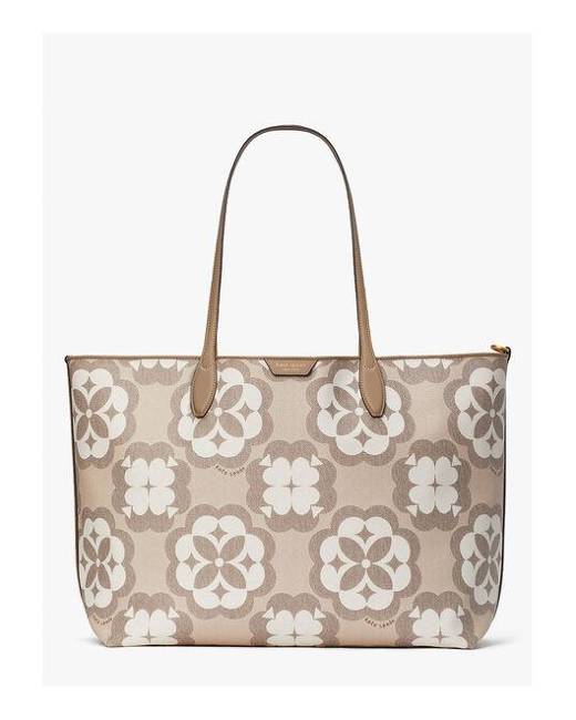 Madison Rose Toss Printed North South Crossbody