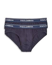 Dolce & Gabbana Logo Boxer Briefs, Pack of 2