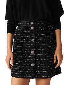 ba & sh Livia Tweed Mini Skirt