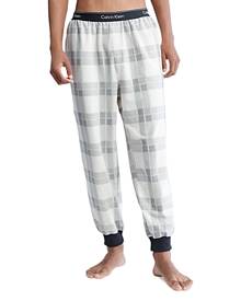 Calvin Klein Modern Holiday Textured Plaid Classic Fit Pajama Joggers