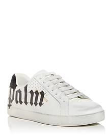 Palm Angels Men's Palm One Logo Print Low Top Sneakers