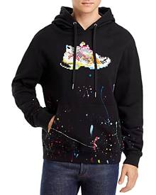 8-Bit by Mostly Heard Rarely Seen Multi Neon Runner Pullover Hoodie