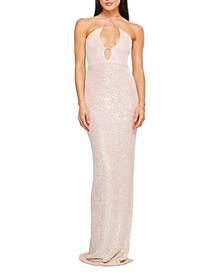 Nookie Sequin Supreme Maxi Dress