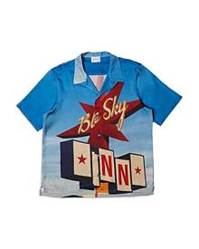 Blue Sky Inn Sign Short Sleeve Shirt