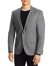 Hugo Arti Plaid Extra Slim Fit Suit Jacket