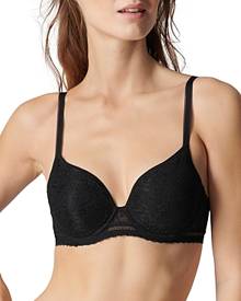 Simone Pérèle Saga Sheer Plunge Underwire Bra