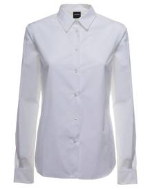 Aspesi White Cotton Poplin Shirt