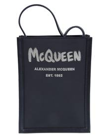 Alexander McQueen Logo Print Tote