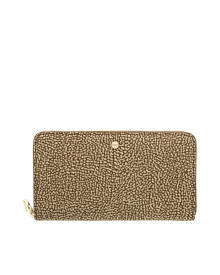 Borbonese Zip Around Wallet With Op Motif Borbonese Zip Around Wallet With Op Motif