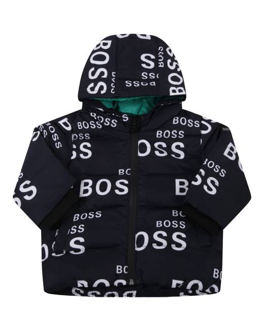 boss puffer coat