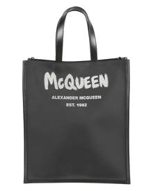 Alexander McQueen Logo Print Shopping Tote
