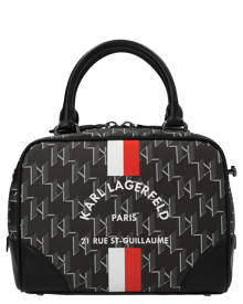 Karl Lagerfeld rue St-guillame Monogram Bowling Handbag