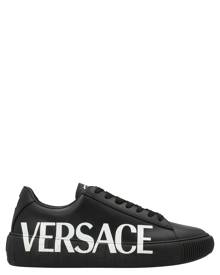 Versace Logo Print Sneakers