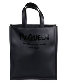 Alexander McQueen Logo Print Tote
