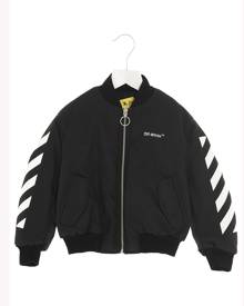 Off-White helvetica Diag Bomber Jacket