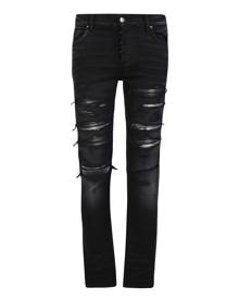 AMIRI Plaid Thrasher Skinny Jeans