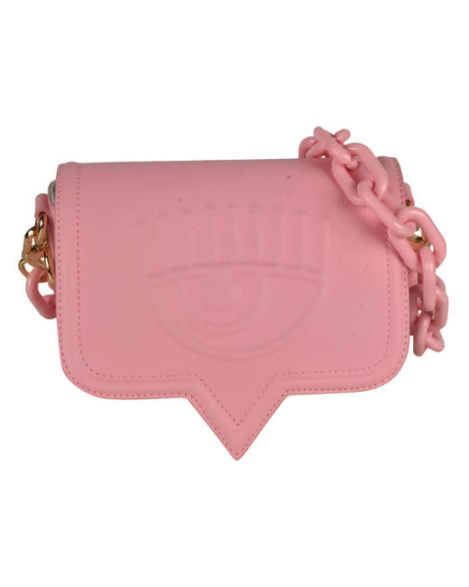 CHIARA FERRAGNI - EYELIKE BAG WITH LOGO PATCH - Eleonora Bonucci