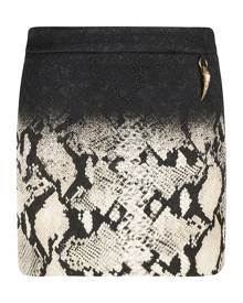 Roberto Cavalli Animal Print Skirt