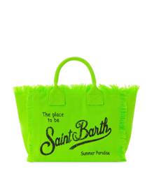 Totes bags Mc2 Saint Barth - Vanity denim effect canvas beach bag -  VANI001INDIGO