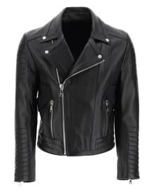 Balmain Leather Biker Jacket