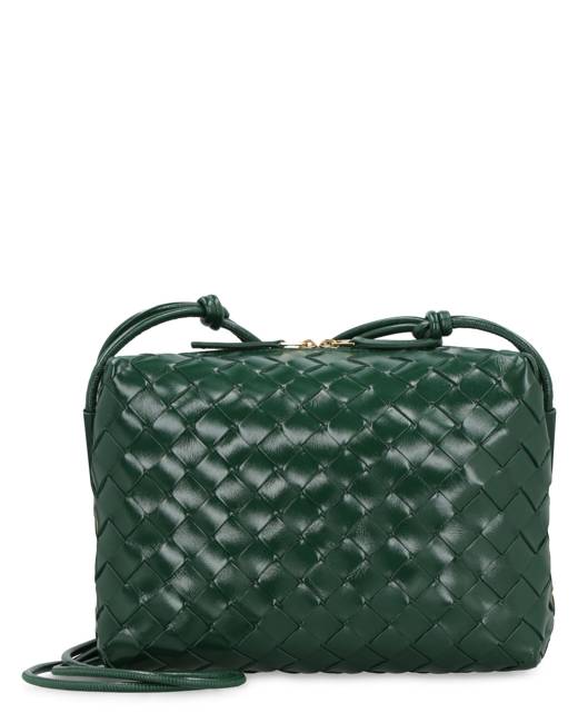 Bottega Veneta Mini Loop Intrecciato Leather Camera Bag - Multi