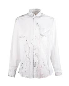 Marni White Cotton Shirt With Embroidery