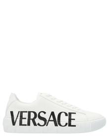 Versace Logo Print Sneakers